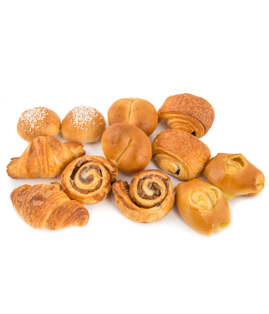 Plateau petit-déj luxe pour 25pers (72pièces)